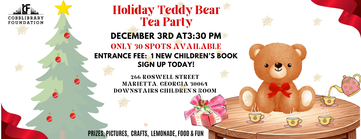 Holiday Teddy Bear Tea Party